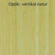 Wand-Sockel Leisten optik vertikal natur