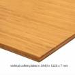 Decken-Design 3-S Bambus Platte "Guangzhou" 7 mm vertikal coffee