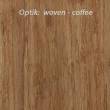 Optik Bambusparkett woven coffee