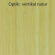 Optik der 19 mm 1-schicht bambusplatte in vertikal natur