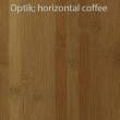 Optik 3-schicht bambusplatte in 16 mm horizontal coffee