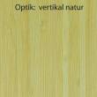 Optik von Bambus Furnier in vertikal natur