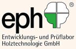 Logo eph, Entwicklungs- und Prüflabor für Holztechnik